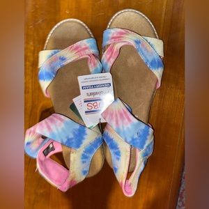 Bobs by Skechers Tie Dye Sandals